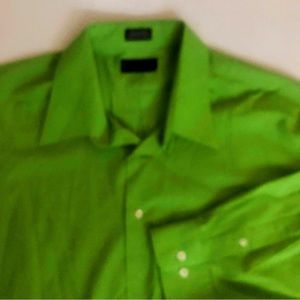COVINGTON men’s green button down XL